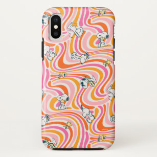 Case-Mate iPhone Case Snoopy & Woodstock Super Vibes Motif orange