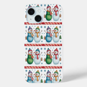 Coque Case-Mate iPhone Snowman Snowflake Noël iPhone / coque ipad