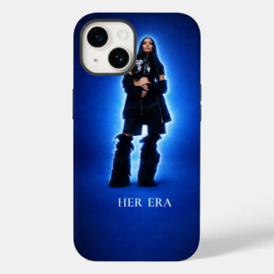 Coque Case-Mate iPhone Son Ère – Coque iPhone avec Esthétique Lueur Bleue