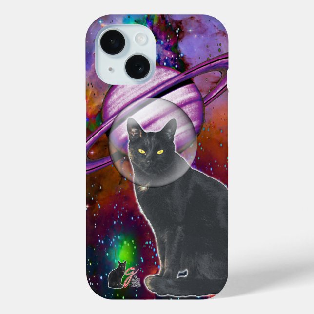 Coque Case-Mate iPhone Space-Cat Cosmo Coque-Mate iPhone 15 Coque (Verso)