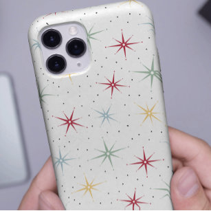Coque Case-Mate iPhone Starburst atomique coloré Motif du milieu du siècl