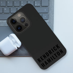 Case-Mate iPhone Case Style tendance Black Out moderne minimaliste simpl