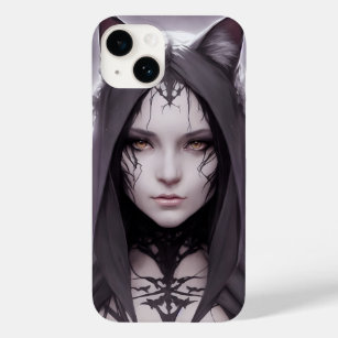 Coque Case-Mate iPhone Superbe catgirl fantôme