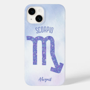 Coque Case-Mate iPhone Sympathique Scorpio Astrologie Signe Personnalisé 