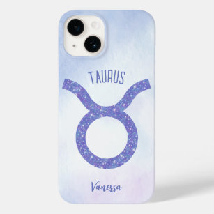 Coque Case-Mate iPhone Sympathique Taurus Astrologie Signe Personnalisé V