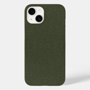 Coque Case-Mate iPhone Textured Moss Green iPhone 14 Coque - Personnalisa