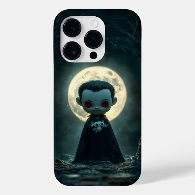 Coque Case-Mate iPhone Tiny Dracula coque iphone d'Halloween (Verso)