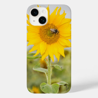 Coque Case-Mate iPhone Tournesol avec abeille iPhone 14 coque