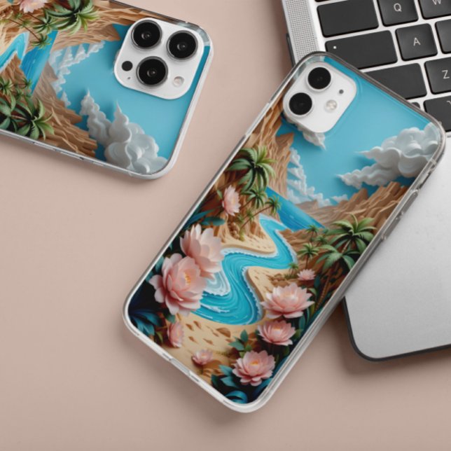 Coque Case-Mate iPhone Tropical Bloom River iPhone / coque ipad (Créateur téléchargé)