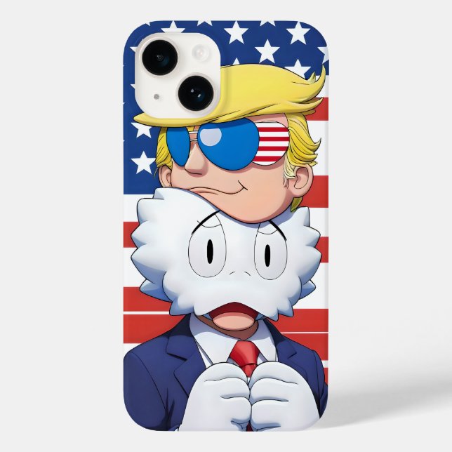 Coque Case-Mate iPhone Trump MAGA 2024 Kaws Pop Art iPhone / coque ipad (Verso)