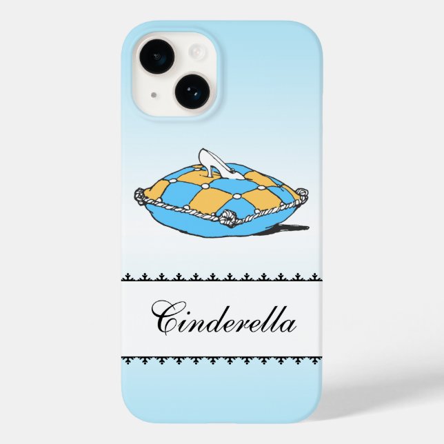 Coque Case-Mate iPhone Turquoise Coussin coque iphone Cinderella personna (Verso)