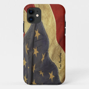 Coque Case-Mate iPhone Un coque iphone de script personnel du drapeau amé
