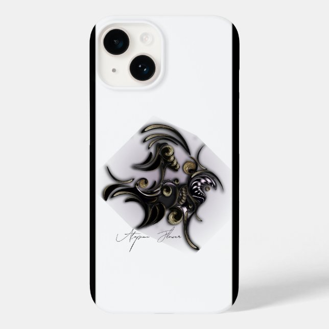 Coque Case-Mate iPhone "Utopian Flower", Coque Apple iPhone 14 (Verso)