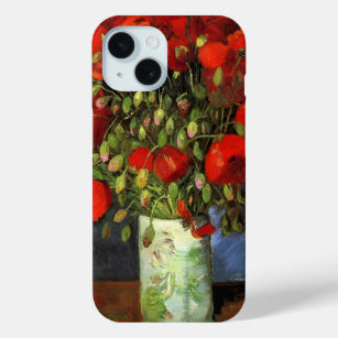 Coque Case-Mate iPhone Vase avec des papillons rouges   Vincent Van Gogh