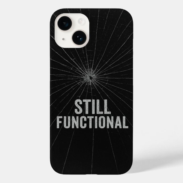 Coque Case-Mate iPhone Verre fissuré Design esthétique coque iphone (Verso)