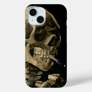 Coque Case-Mate iPhone Vincent van Gogh - Crâne avec cigarette brûlante