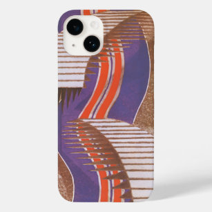 Coque Case-Mate iPhone Vintage Art Déco Jazz Pochoir Escalier Motif