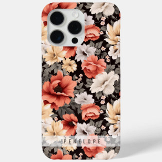 Coque Case-Mate iPhone Vintage motif floral coque iphone personnalisé