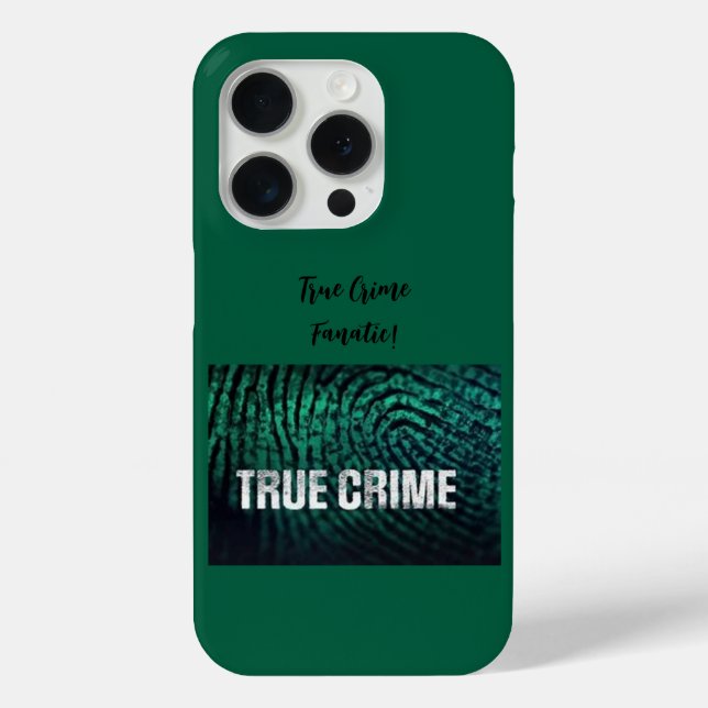 Coque Case-Mate iPhone Vrai crime coque iphone fanatique (Verso)