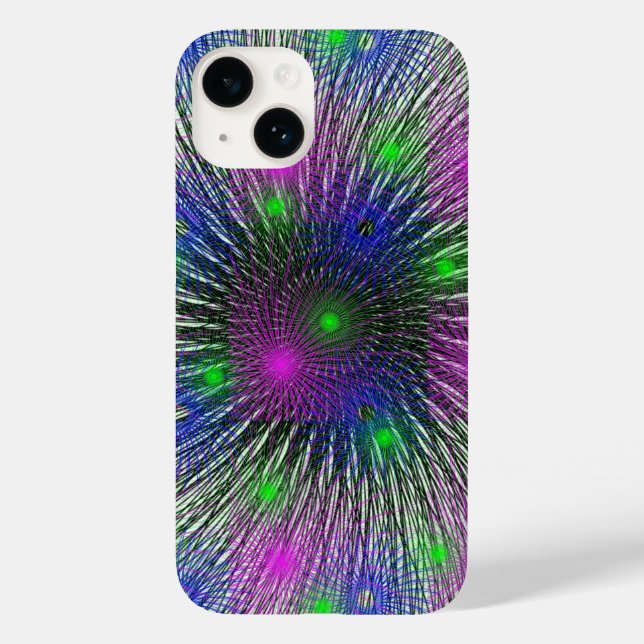 Coque Case-Mate iPhone WaraMuse | Coque iphone Abstrait radiant (Verso)