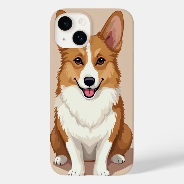 Coque Case-Mate iPhone Welsh Corgi coque iphone (Verso)