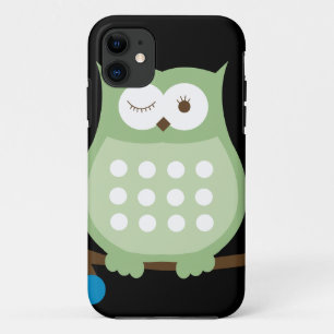 Coque Case-Mate iPhone Winking Owl iPhone 5 Coque (vert)