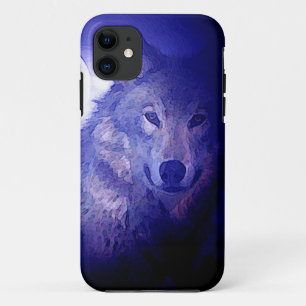 Coque Case-Mate iPhone Wolf & Blue Night iPhone 5 Coque