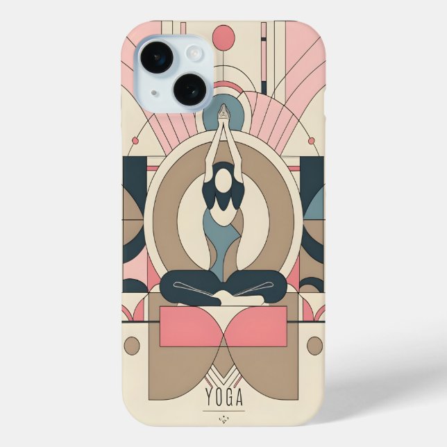 Coque Case-Mate iPhone Yoga Mindfulness coque iphone pacifique minimalist (Verso)