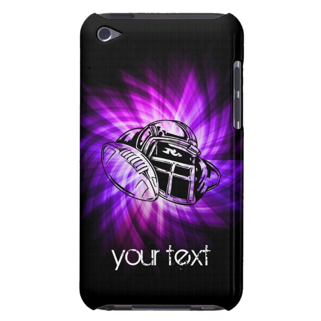 Coque Case-Mate iPod Touch Football violet cool (Dos)