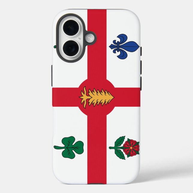 Coque Case-Mate pour Apple iPhone 16 avec Montréal (Verso)