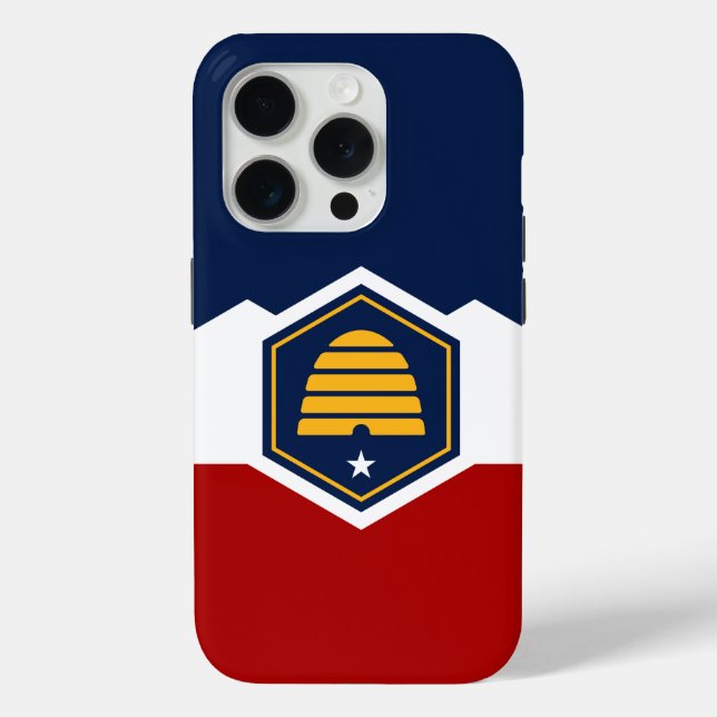 Coque Case-Mate pour iPhone 15 Pro, nouveau drapea (Verso)