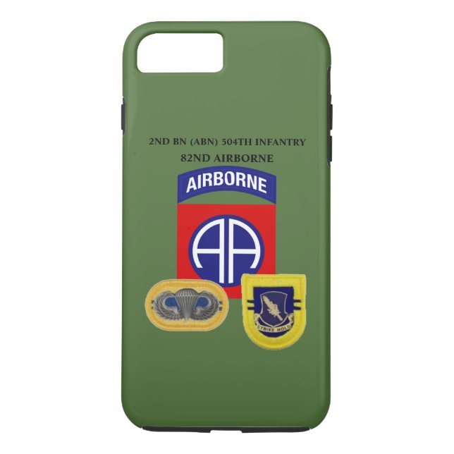 Coque Case-Mate Pour iPhone 2ème Coque iphone d'INFANTERIE de BATAILLON (ABN) (Dos)
