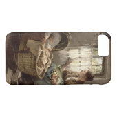 Coque Case-Mate Pour iPhone Affection maternelle (huile sur la toile) (Dos (Horizontal))
