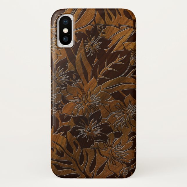 Coque Case-Mate Pour iPhone Anini Beach Faux Wood Hawaiian iPhone 7 coque (Dos)