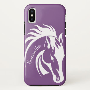 Coque Case-Mate Pour iPhone Beau Cheval Blanc Design iPhone X Coque