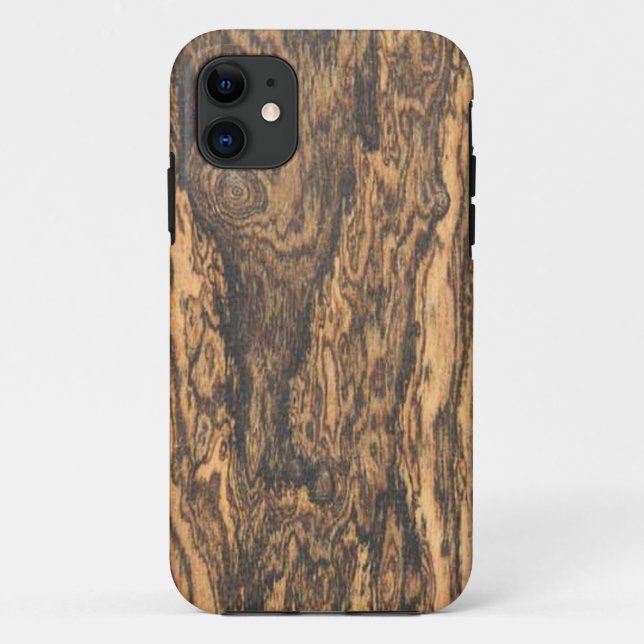 Coque Case-Mate Pour iPhone Bocote (bois) Finish iPhone 5 coque (Dos)