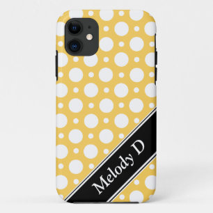 Coque Case-Mate Pour iPhone Cafe Yellow Assorted Pois iPhone 5 Coque
