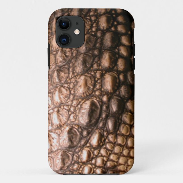Coque Case-Mate Pour iPhone Caiman Crocodile peau Reptile iPhone 5 Coque (Dos)