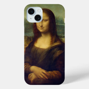 Coque iPhone 15 Mini Cas de l'iPhone 4 de Mona Lisa