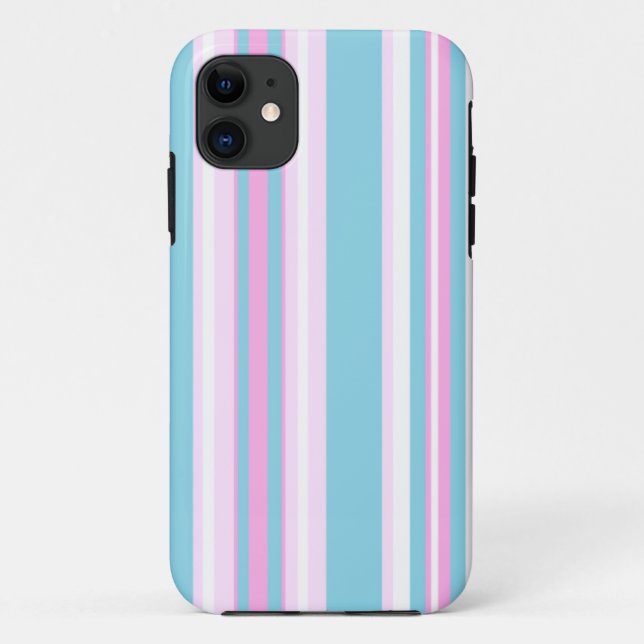 Coque Case-Mate Pour iPhone Coque chic rose Turquoise Blancs iPhone 5/5s (Dos)