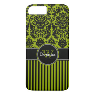 Coque Case-Mate Pour iPhone Coque iPhone 7 Damas Tracées Vert