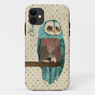 Coque Case-Mate Pour iPhone Coque iphone azuré de cru de hibou