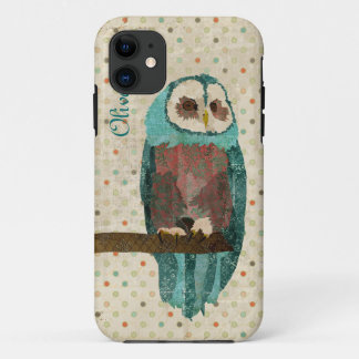 Coque Case-Mate Pour iPhone Coque iphone azuré de cru de hibou