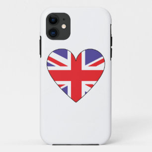 Coque Case-Mate Pour iPhone Coque iphone britannique de coeur