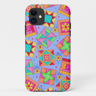 Coque Case-Mate Pour iPhone Coque iphone d'art de patchwork d'édredon de