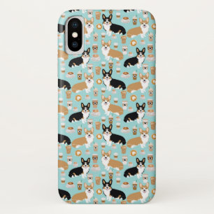 Coque Case-Mate Pour iPhone Coque iphone de café de corgi - corgis de cardiga