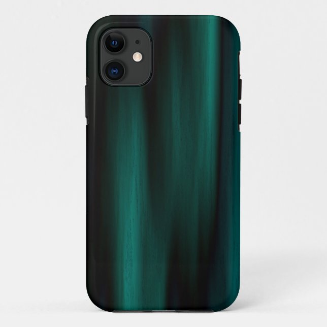 Coque Case-Mate Pour iPhone coque iphone de flou vert (Dos)
