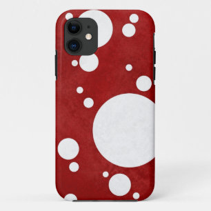 Coque Case-Mate Pour iPhone Coque iphone de points Polka Rouge