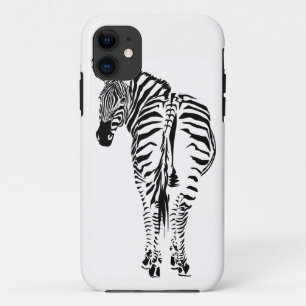 Coque Case-Mate Pour iPhone Coque iphone de portrait de zèbre