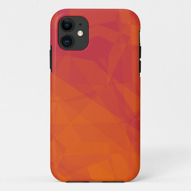 Coque Case-Mate Pour iPhone coque iphone de texture rose et orange (Dos)